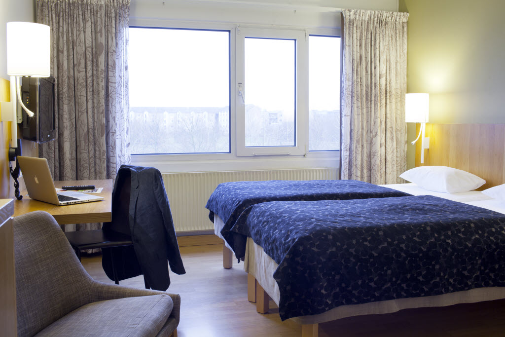 Copyright: : Mads Armgaard, Graae, Armgaard & Bangsbo Photography
Standard værelse, Scandic Aarhus Vest